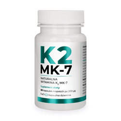 K2 MK-7 200 mcg - naturalna witamina Visanto